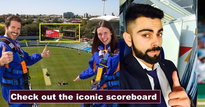 Virat Kohli gets a special birthday wish from the Adelaide Oval