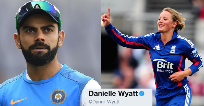 Danielle Wyatt is back with another Tweet on Virat Kohli after getting into ‘same team’