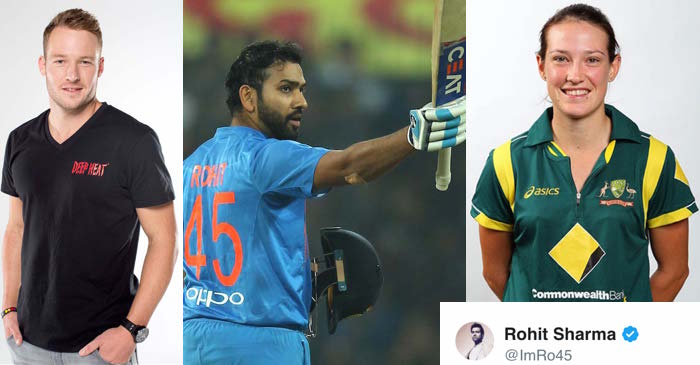 Rohit Sharma responds to the tweets of David Miller and Megan Schutt in his own style