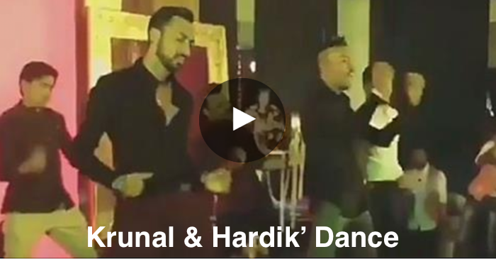 VIDEO: Hardik Pandya sets the stage on fire at his brother’s Mehndi ceremony