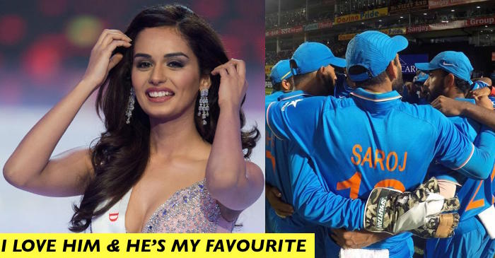 Miss World 2017 Manushi Chhillar names her favourite cricketer
