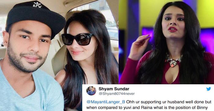Mayanti Langer blasts out at a Twitter user for unnecessarily tagging her
