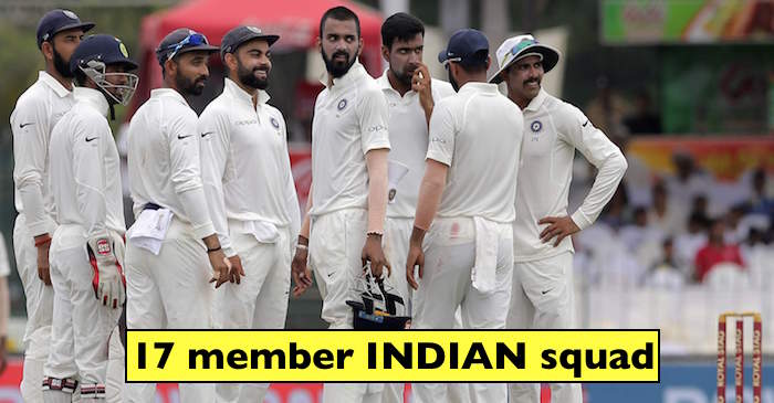 Team India squad for three-match Test series against South Africa announced