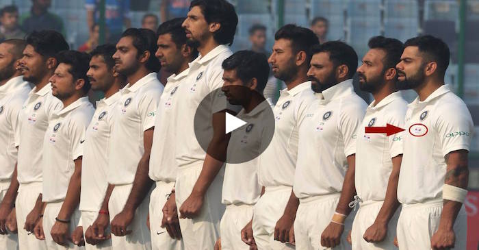 VIDEO: Team India sports Flag Badge to commemorate Indian Armed Force week