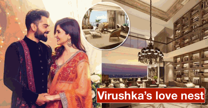 Photos: 34 crore luxurious home of Virat Kohli, Anushka Sharma in Mumbai