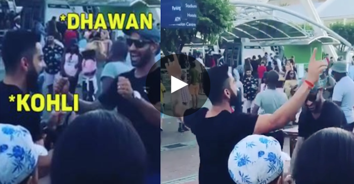 VIDEO: Virat Kohli and Shikhar Dhawan doing Bhangra on the streets of Capetown