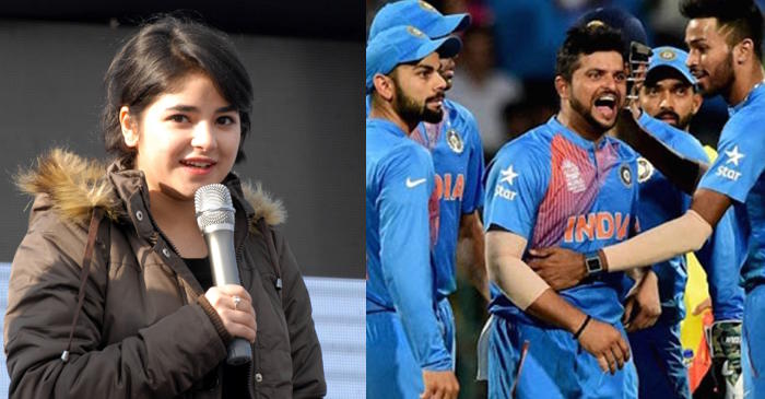This Indian cricketer is Bollywood actress Zaira Wasim’s favourite