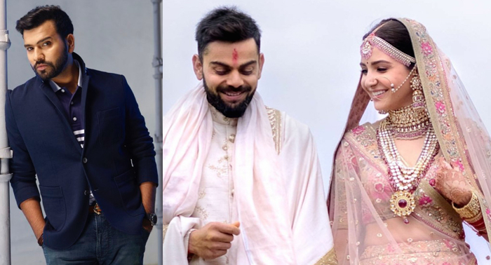 Rohit Sharma’s message to newly wed Virat Kohli and Anushka Sharma is pure gold