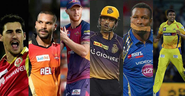 Base Price of players for IPL 2018