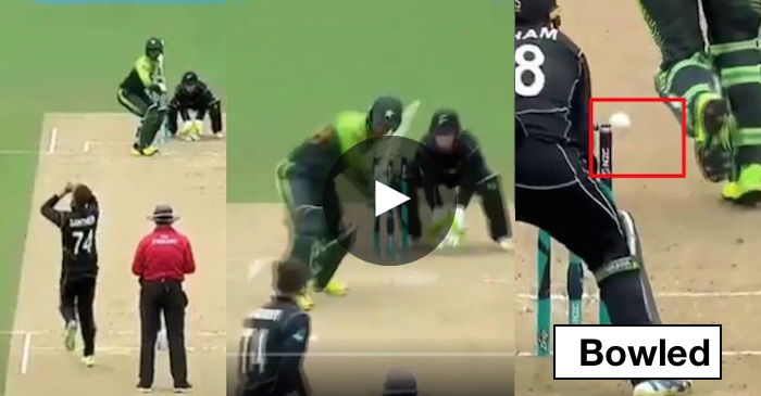 Mitchell Santner unveils miracle ball to completely bamboozle Fakhar Zaman