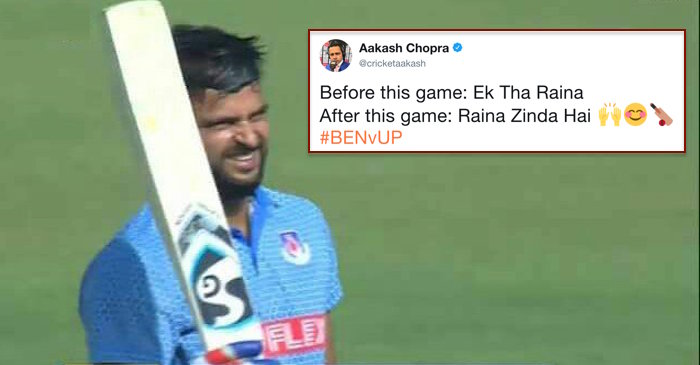Twitter erupts as Suresh Raina smashes 126 off 59 balls at Eden Gardens