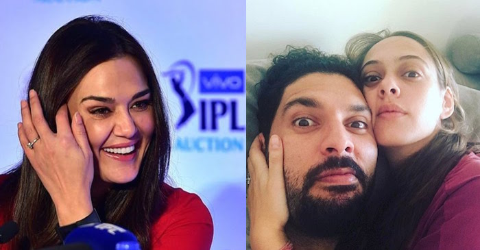 Yuvraj Singh expresses his delight after being picked by Kings XI Punjab owner Preity Zinta
