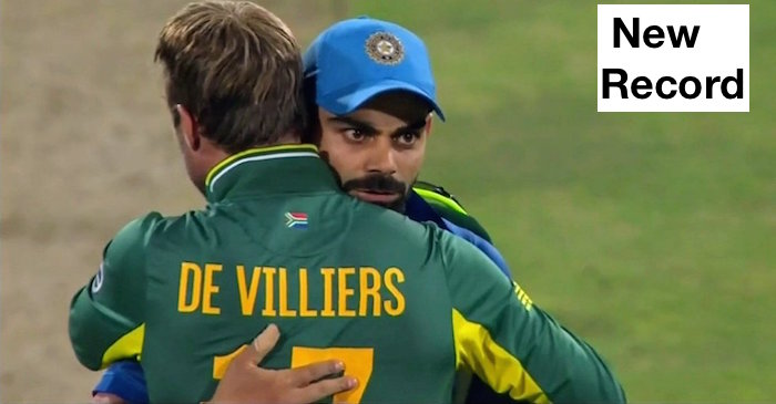 Virat Kohli breaks AB de Villiers and Rohit Sharma’s ODI records