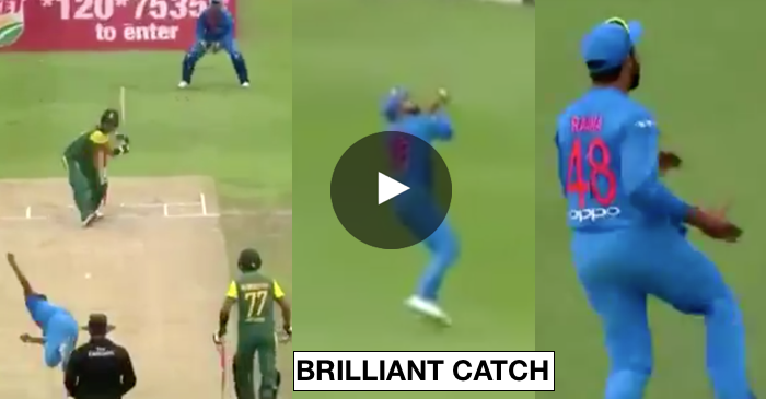 VIDEO: Suresh Raina takes a blinder to dismiss JP Duminy at the Wanderers