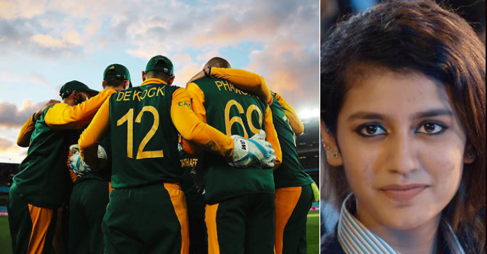 Meet the South African player who is Priya Prakash Varrier's latest fan |  
