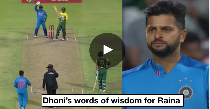 VIDEO: When Suresh Raina turned a deaf ear to MS Dhoni’s advice thrice
