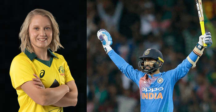 Australia’s women wicketkeeper Alyssa Healy heaps praise for Dinesh Karthik on Twitter
