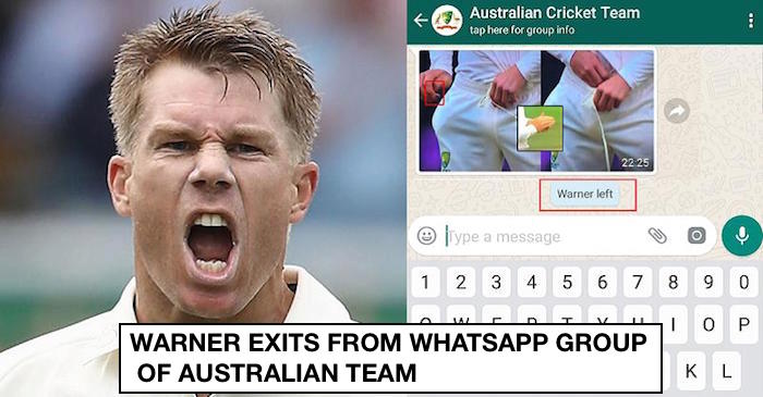 David Warner shows no remorse, leaves Australian team’s Whatsapp group