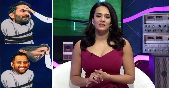 Journalist asked Mayanti Langer if MS Dhoni was wearing a Dinesh Karthik mask against Bangladesh; here’s what she replied