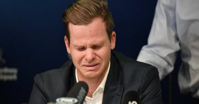 Highly emotional Steve Smith breaks down in tears during a press conference in Sydney