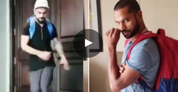 VIDEO: Shikhar Dhawan accepts Virat Kohli’s dance challenge