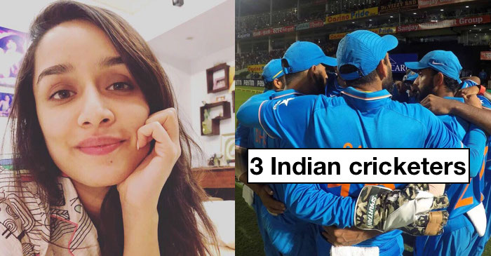 Indian Cricketers Who Admire Bollywood Actress Shraddha Kapoor