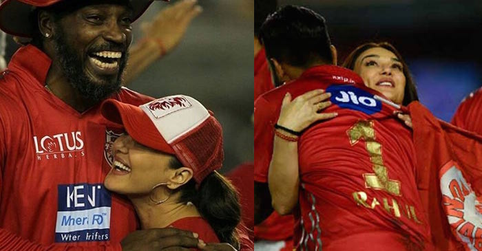 IPL 2018: Preity Zinta bonds with the boys after KXIP’s win over CSK