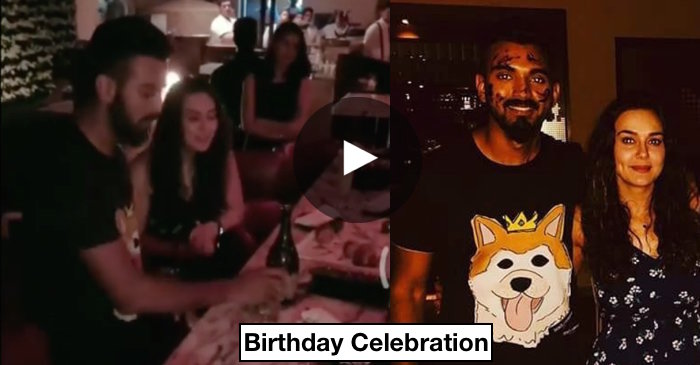 WATCH: KL Rahul celebrates his 26th birthday with Preity Zinta and friends