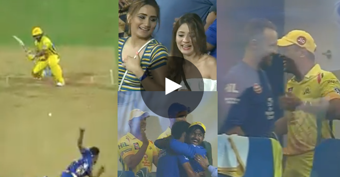 VIDEO: Kedar Jadhav seals the deal for CSK against MI; MS Dhoni’s reaction is a must WATCH