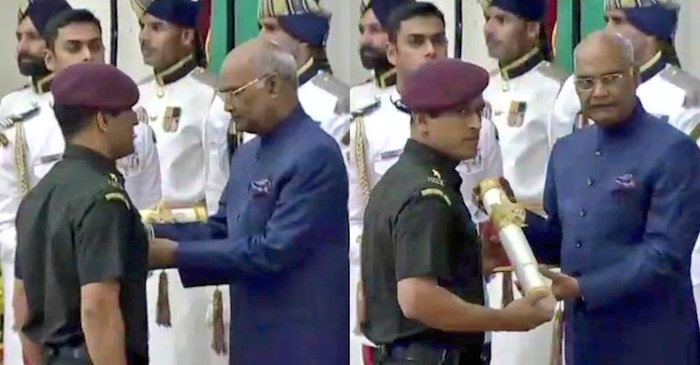 Twitter Reactions: MS Dhoni receives Padma Bhushan award from the President of India