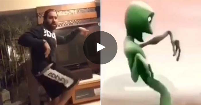 WATCH: Rohit Sharma takes up ‘Dance with Alien’ challenge ahead of IPL 2018