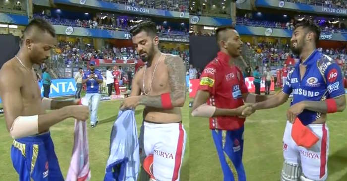 IPL 2018: Hardik Pandya leaves a heart winning message after exchanging jersey with KL Rahul