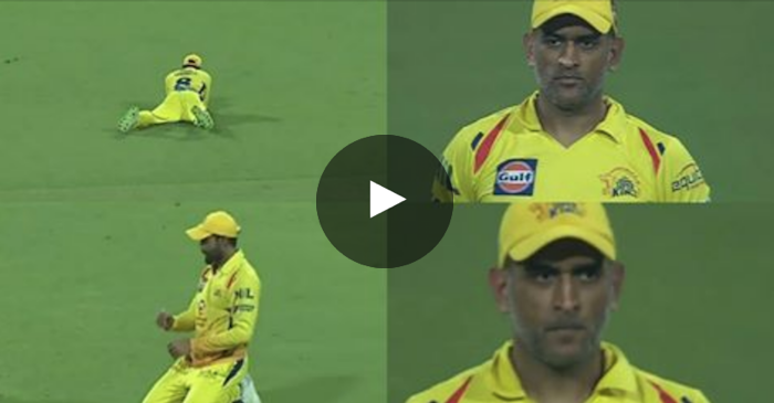 WATCH: Ravindra Jadeja drops two catches in a row; MS Dhoni is left shell-shocked