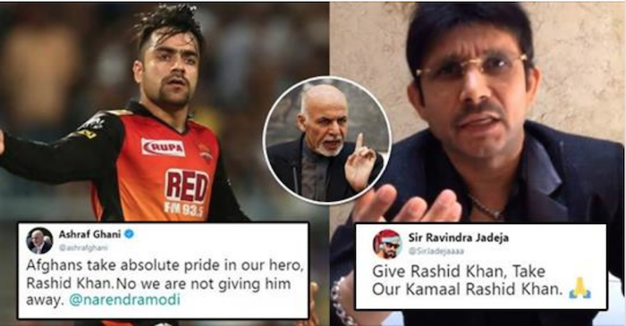 Afghanistan’s President Ashraf Ghani tweeted that he will not trade Rashid Khan, Indians gave him best exchange offers