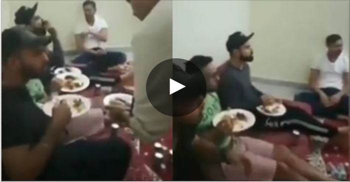 WATCH: Virat Kohli, Pathiv Patel and others enjoys Hyderabadi biryani at Mohammed Siraj’s home