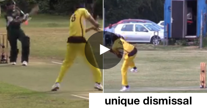 WATCH: Bowler drops a catch, manages a run-out in less than a second