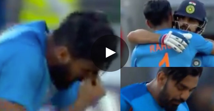 WATCH: KL Rahul gets emotional after scoring his second T20I century