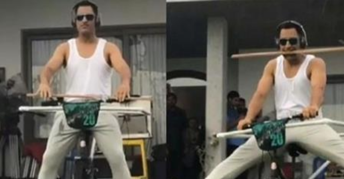 VIDEO: MS Dhoni’s bike stunt in Ranchi takes social media by storm