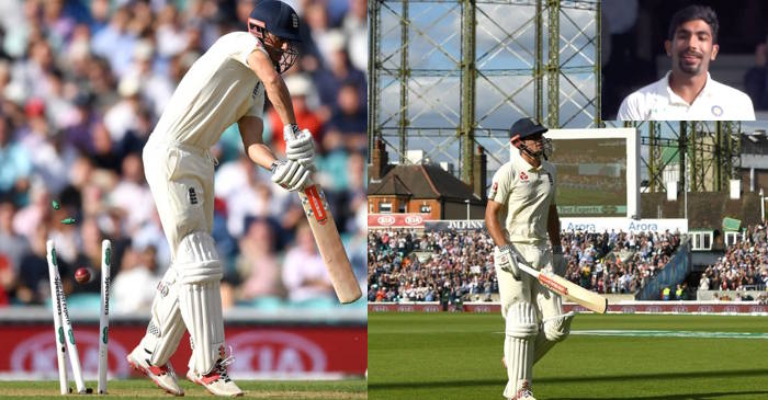 WATCH: Alastair Cook receives a standing ovation after being castled by Jasprit Bumrah
