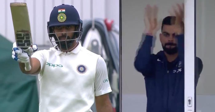 WATCH: Debutant Hanuma Vihari scores his maiden Test fifty, Virat Kohli applauds