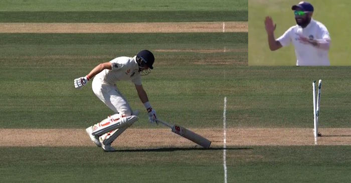 WATCH: Mohammed Shami’s rapid throw to run-out Joe Root