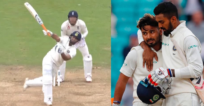 WATCH: Rishabh Pant completes his maiden Test century with a six