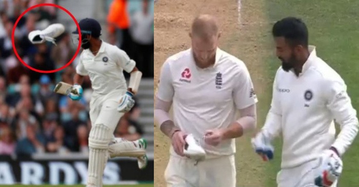 WATCH: KL Rahul loses his shoe, Ben Stokes helps him put it back on