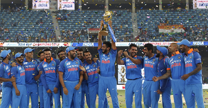 Men in Blue post messages on social media after winning the Asia Cup 2018 title