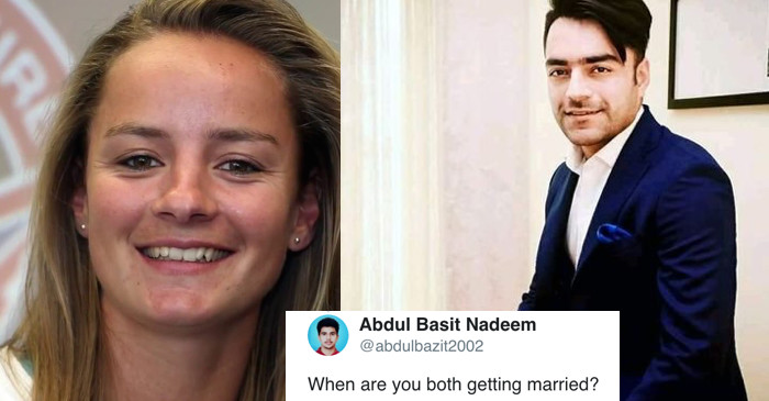 Danielle Wyatt responds wittily when asked about her marriage with Rashid Khan