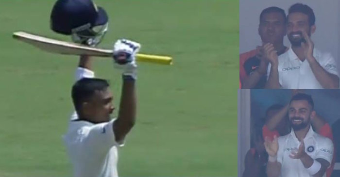 WATCH: Teenager Prithvi Shaw roars at Rajkot with Test century on debut