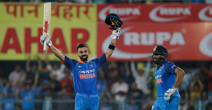 Among the top three, I mostly take the anchor role because both Rohit and Shikhar are good stroke-makers: Virat Kohli