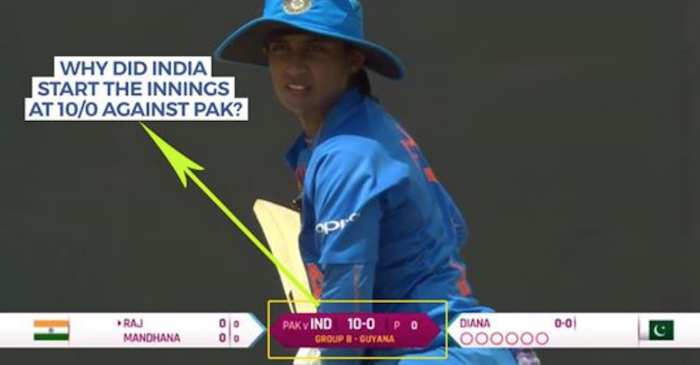 ICC Women’s World T20 2018: Reason why India began their innings from a score of 10/0 against Pakistan