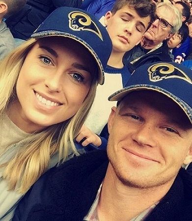 Sam-Billings-with-girlfriend-Sarah-Cantlay