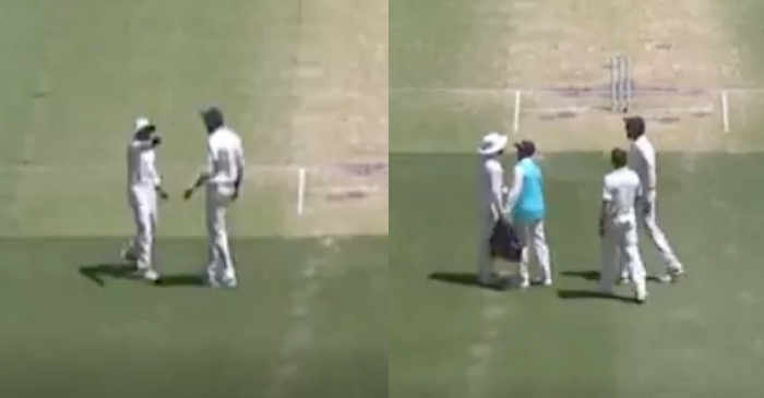 Ishant Sharma, Ravindra Jadeja get indulge in a verbal spat during the Perth Test